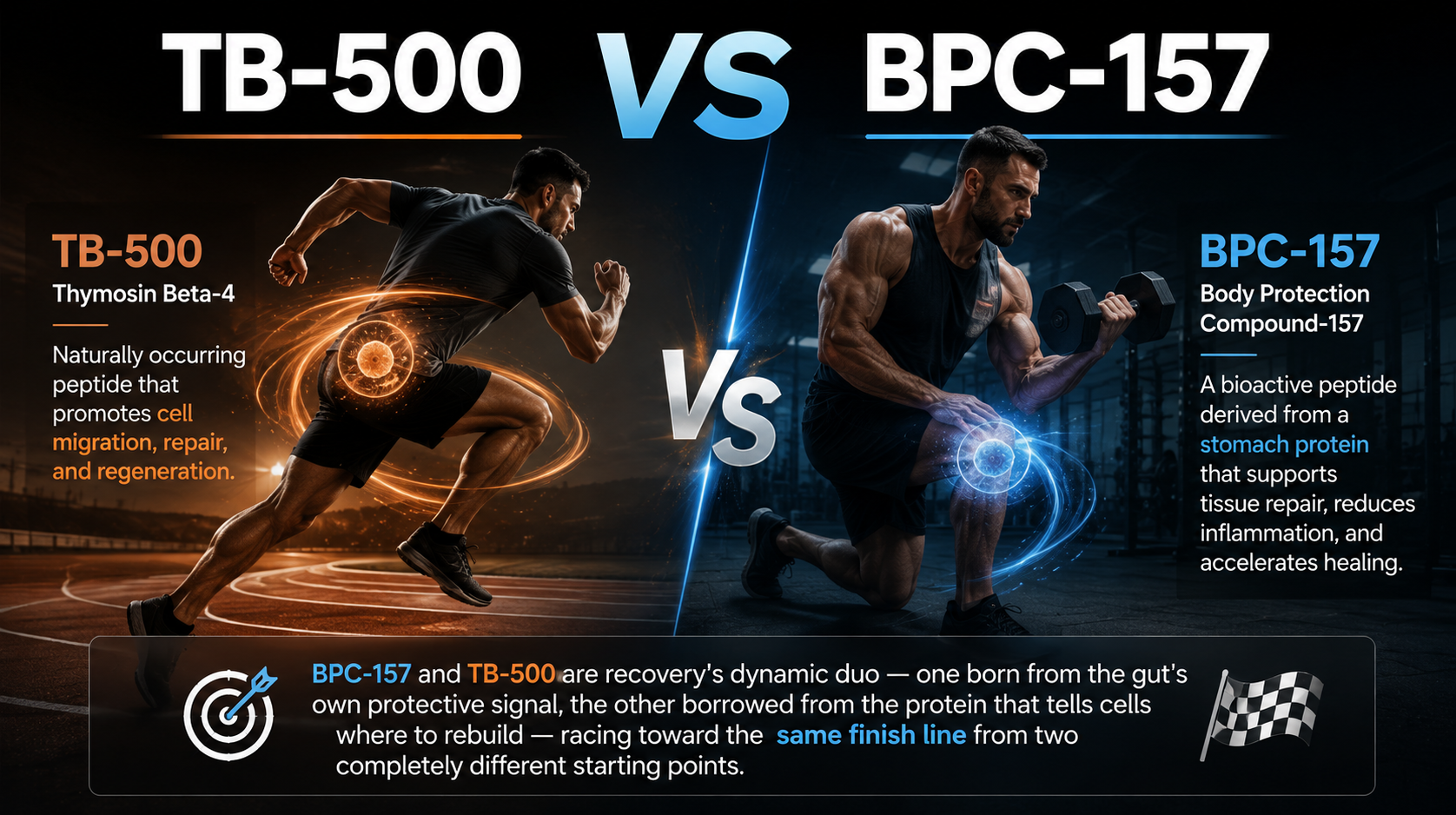 TB-500 vs BPC-157: How Researchers Compare Them